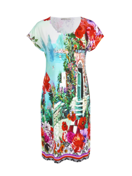 Louis Feraud Landscape Dress
